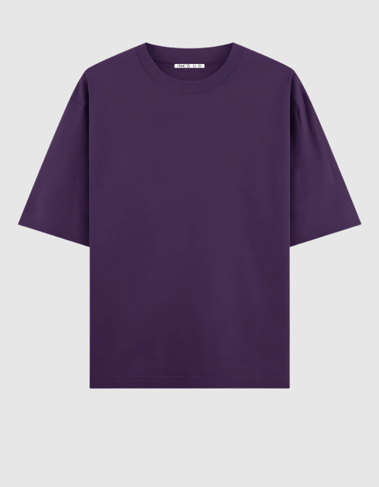 PURPLE OVERSIZED CLASSIC T-SHIRT