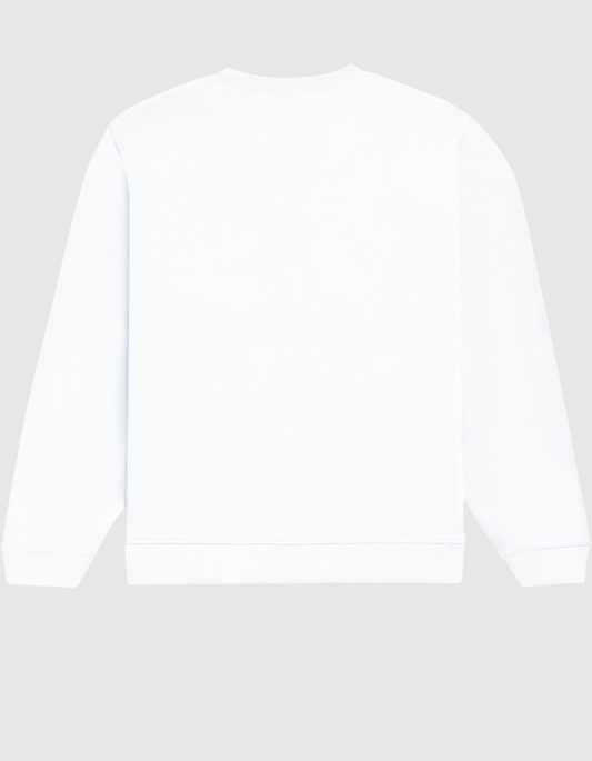 WHITE SWEATSHIRT