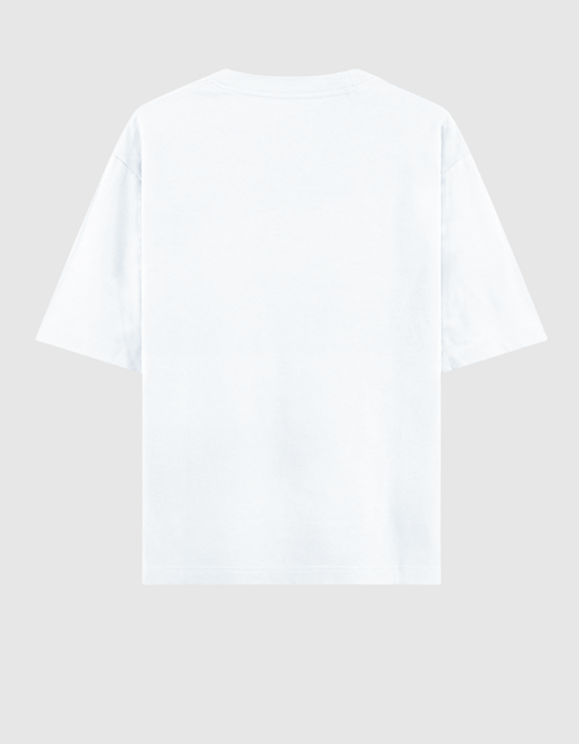 WHITE OVERSIZED T-SHIRT