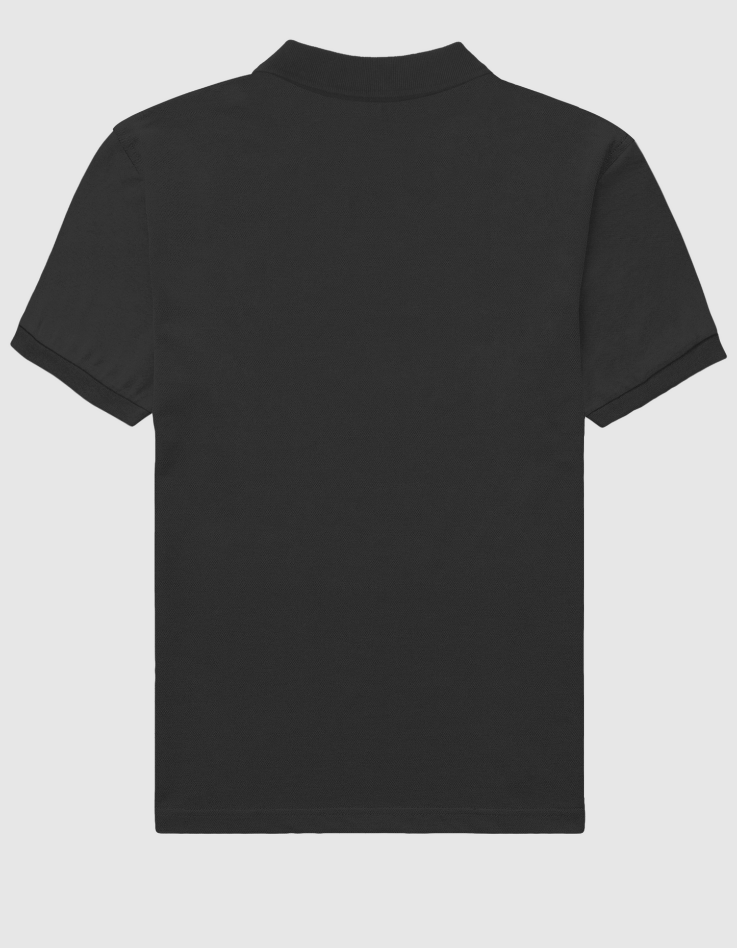 BLACK POLO T-SHIRT