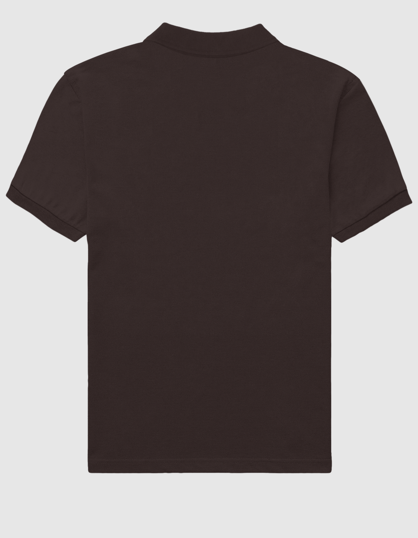 COFFEE BROWN POLO T-SHIRT