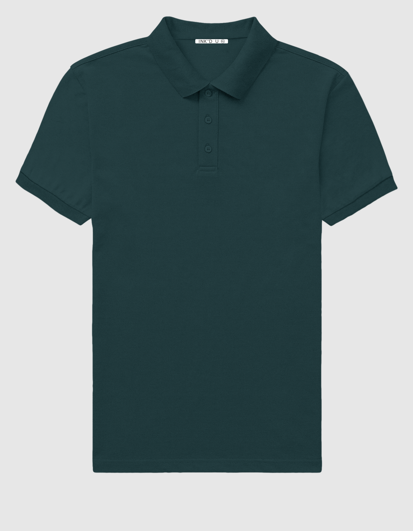 PETROL BLUE POLO T-SHIRT