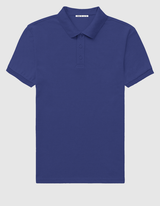 ROYAL BLUE POLO T-SHIRT