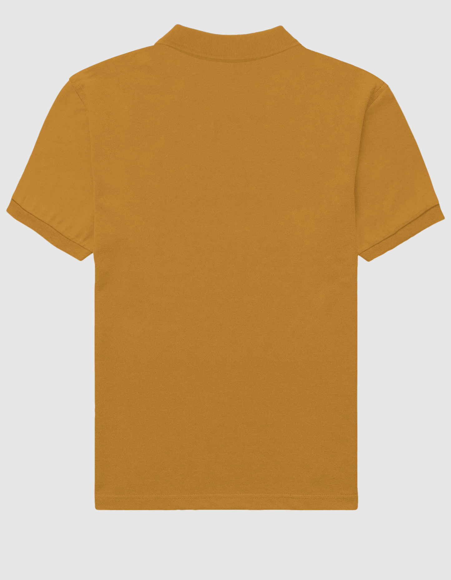 MUSTARD YELLOW POLO T-SHIRT
