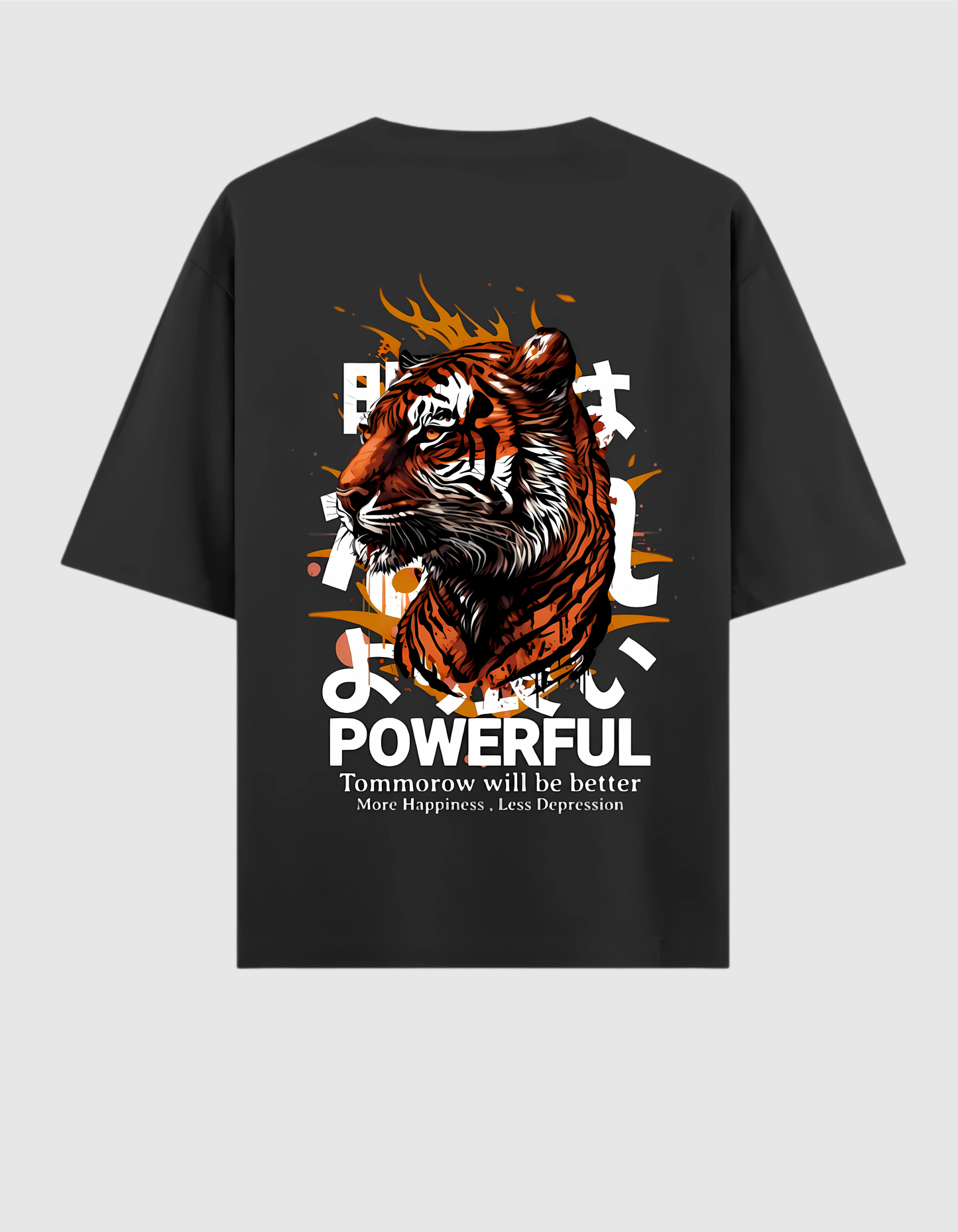 POWERFUL OVERSIZED T-SHIRT