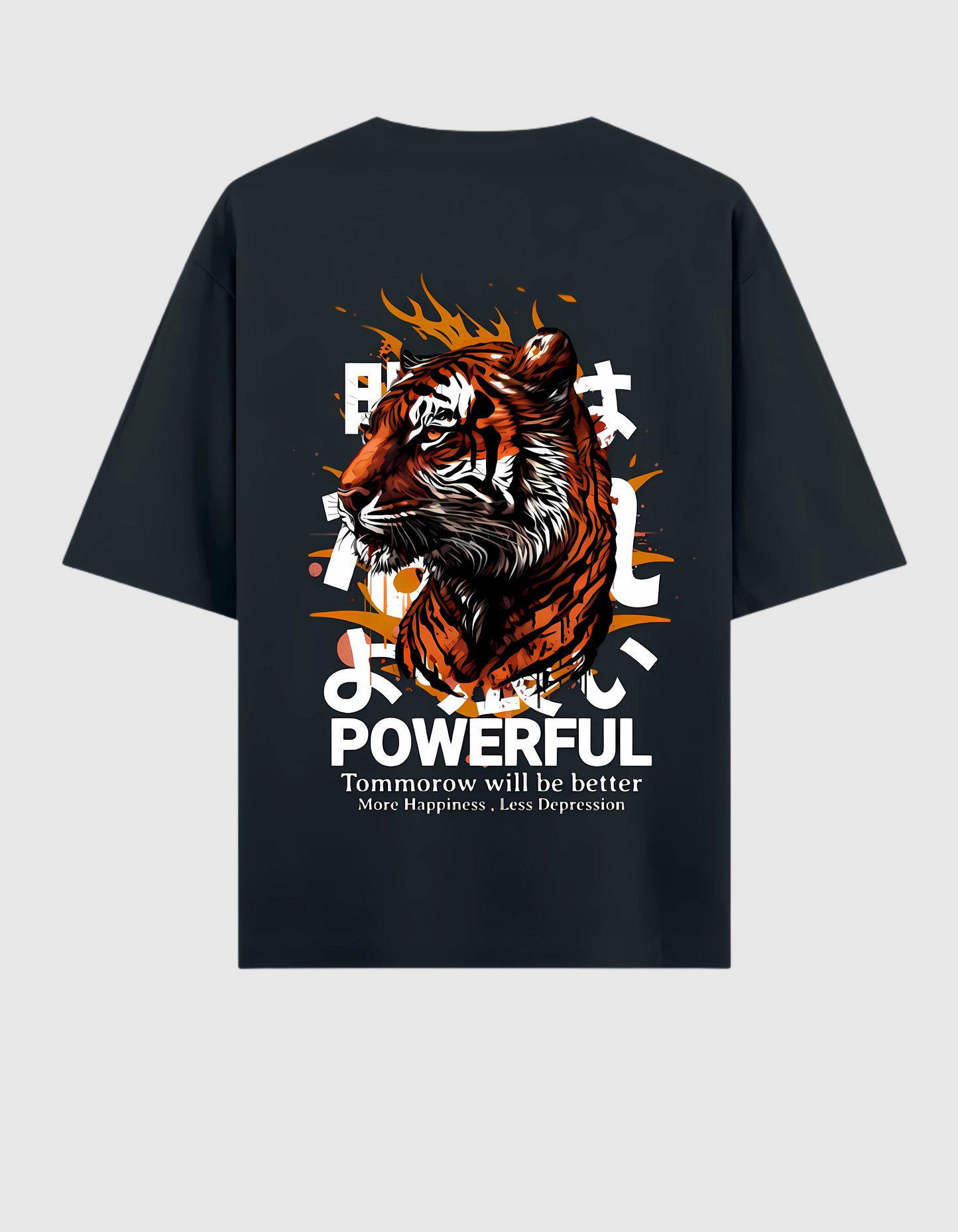 POWERFUL OVERSIZED T-SHIRT