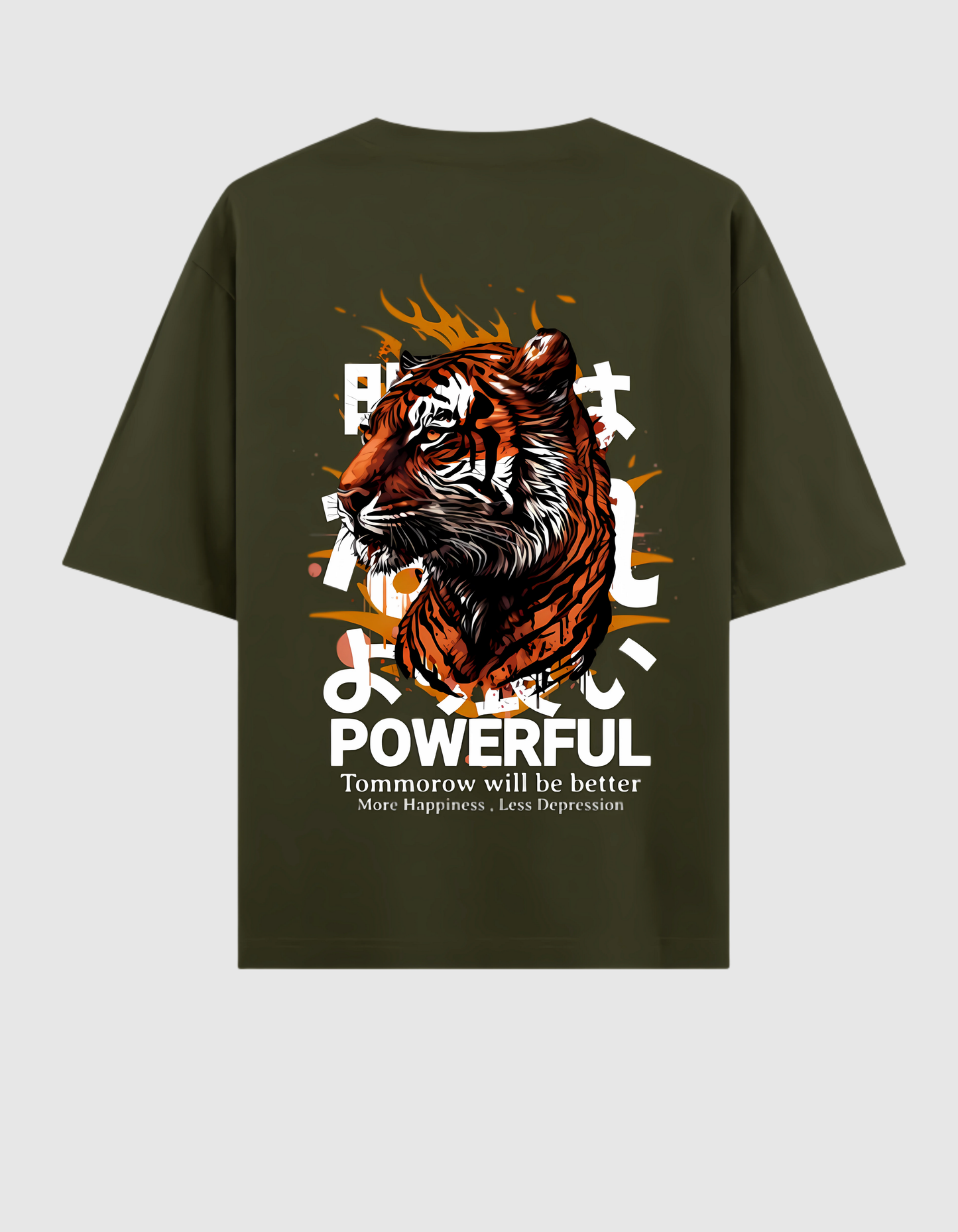 POWERFUL OVERSIZED T-SHIRT
