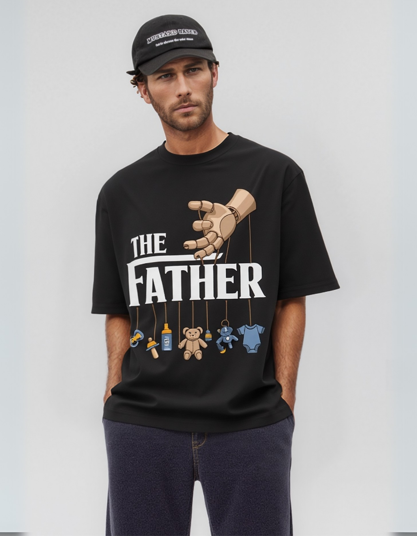 THE FATHER OVERSIZED T-SHIRT