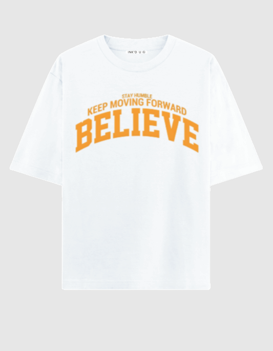 BELIEVE OVERSIZED T-SHIRT