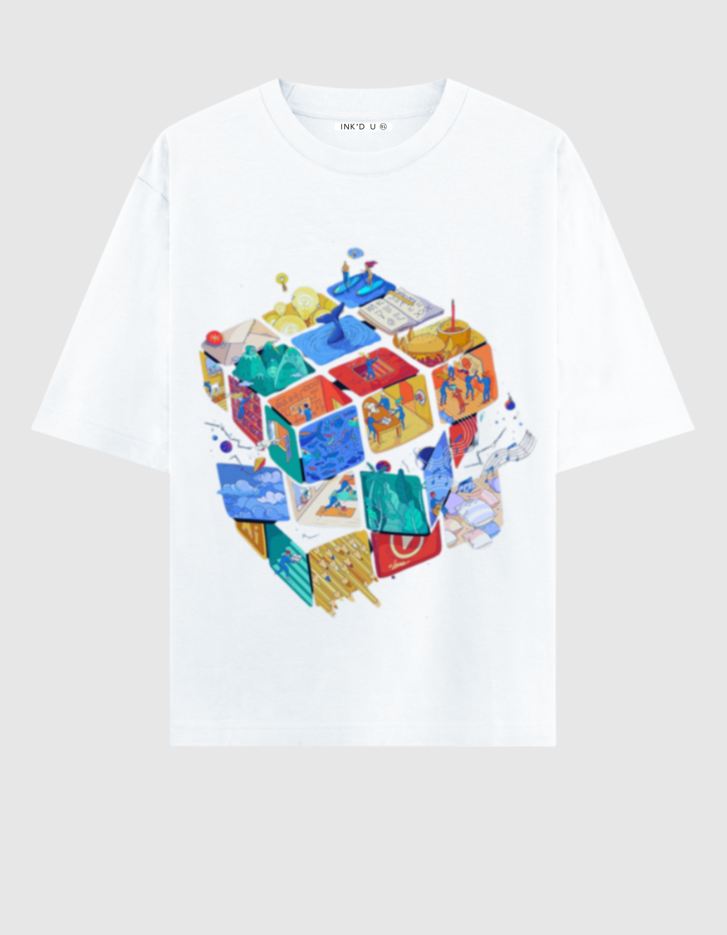 DICE OVERSIZED T-SHIRT