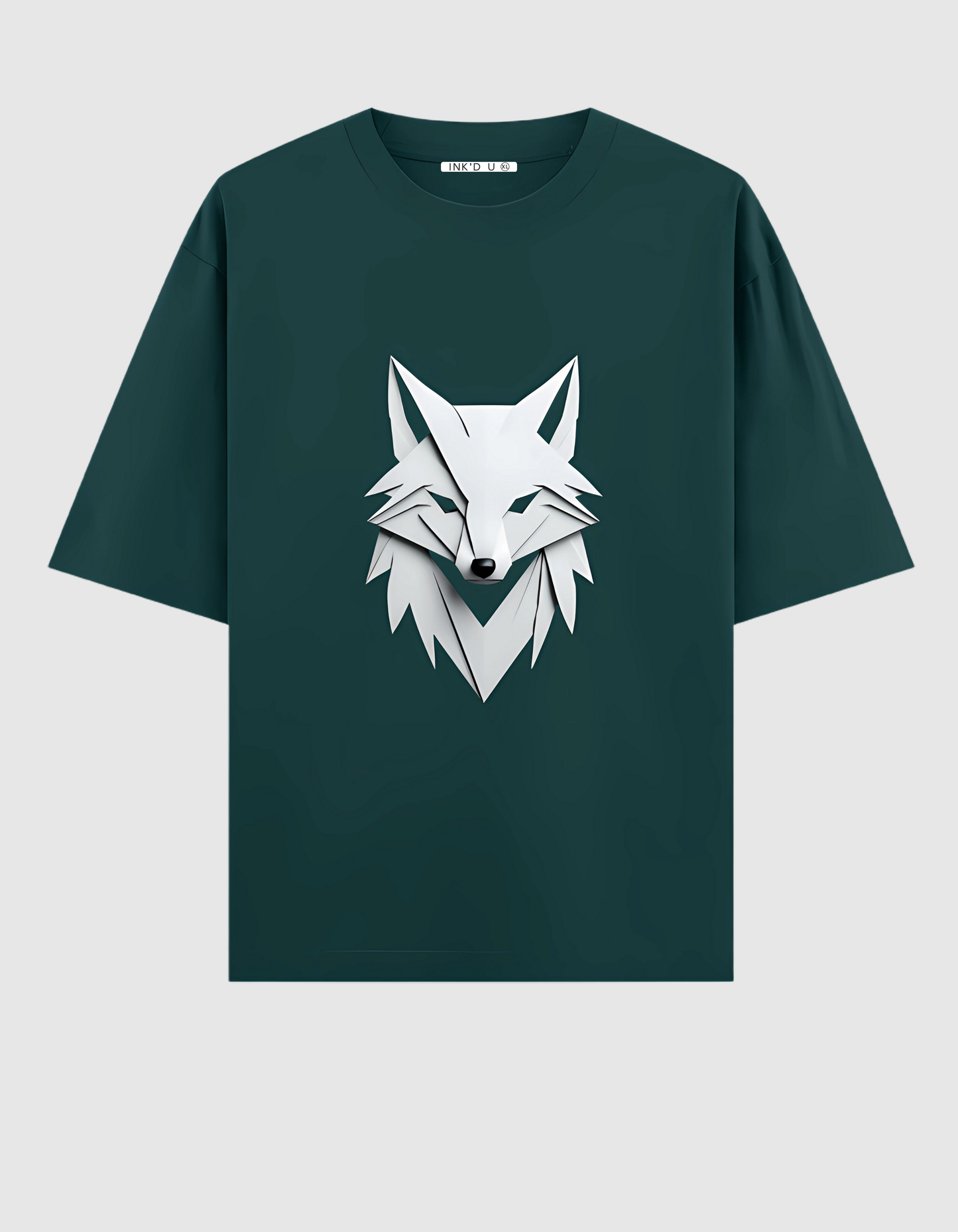 WHITE WOLF OVERSIZED T-SHIRT