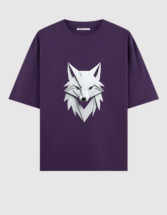 WHITE WOLF OVERSIZED T-SHIRT