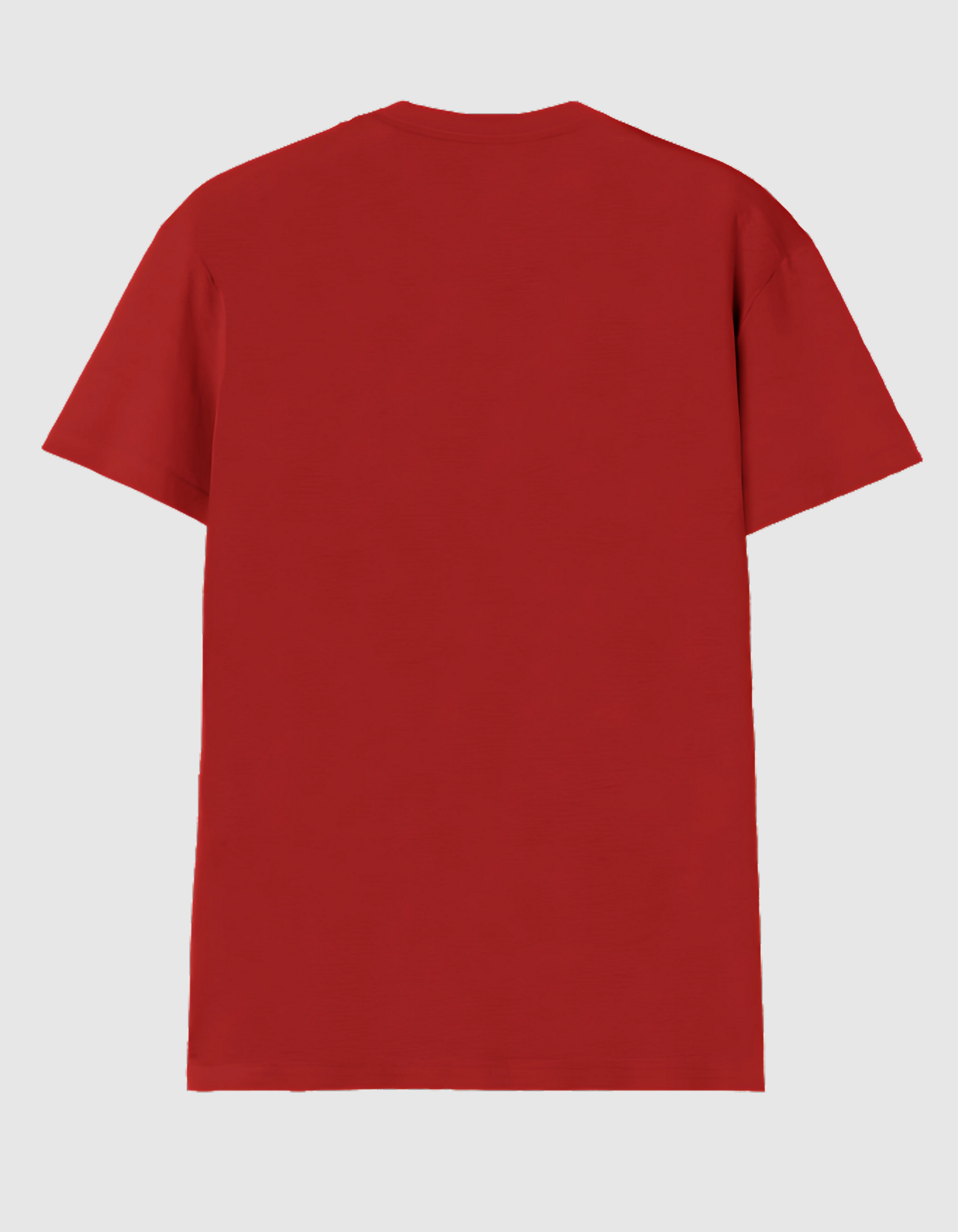 RED V NECK T-SHIRT