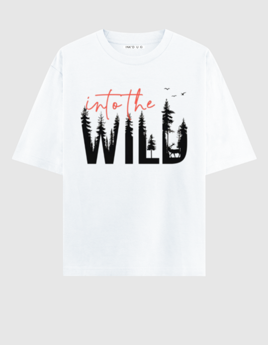 IN TO THE WILD OVERSIZED T-SHIRT