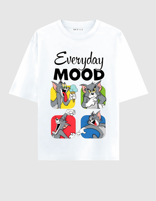 EVERYDAY MOOD OVERSIZED T-SHIRT