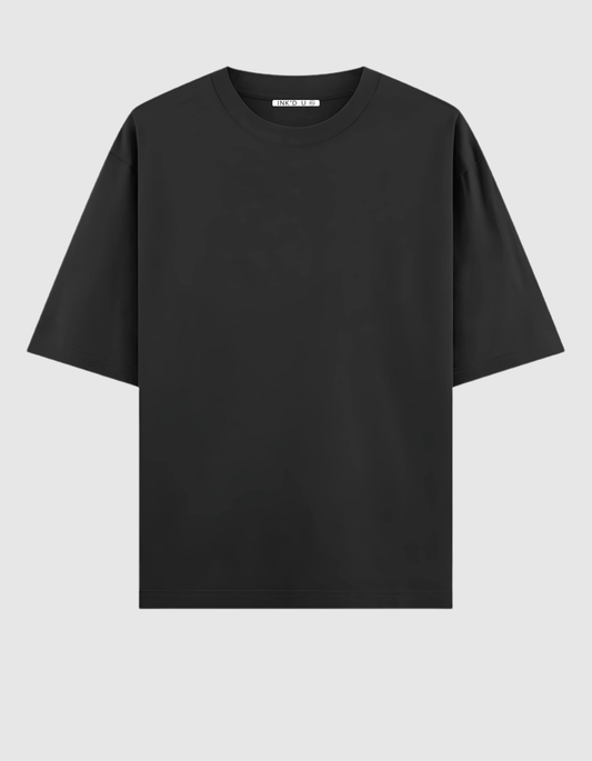 BLACK OVERSIZED T-SHIRT