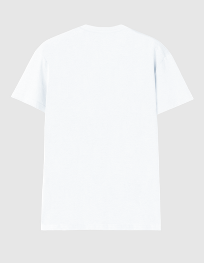 WHITE V NECK T-SHIRT