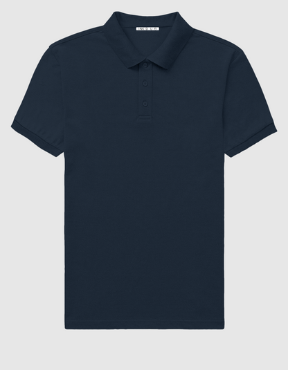 NAVY BLUE POLO T-SHIRT