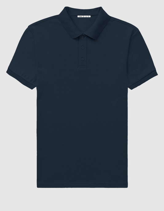 NAVY BLUE POLO T-SHIRT