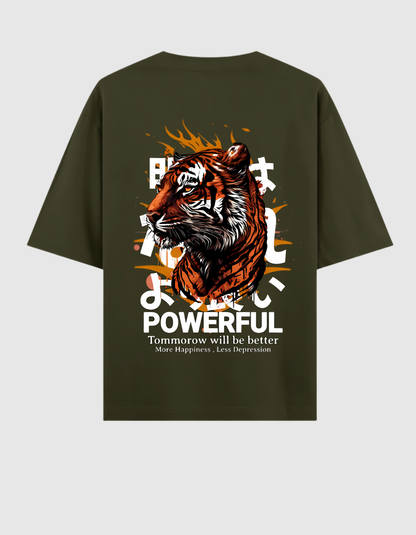 POWERFUL OVERSIZED T-SHIRT