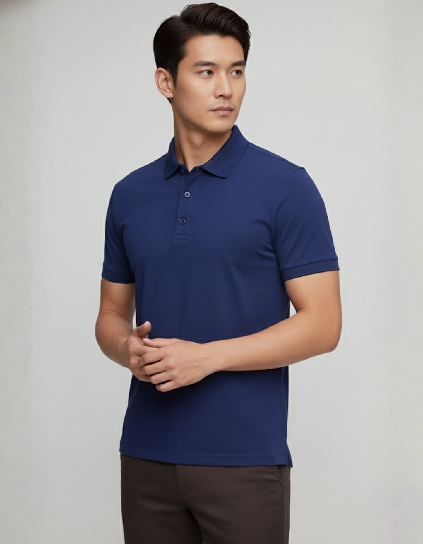 ROYAL BLUE POLO T-SHIRT