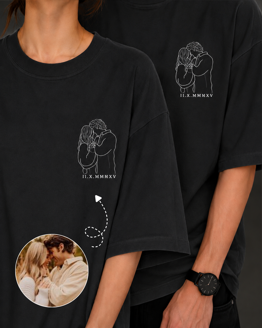 BLACK OVERSIZED T-SHIRT
