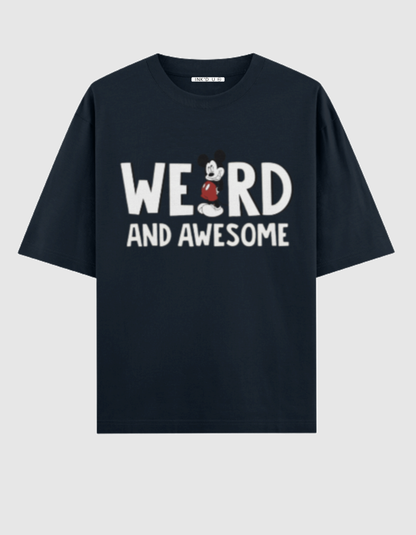 WEARD & AWESOME OVERSIZED T-SHIRT