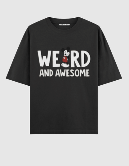 WEARD & AWESOME OVERSIZED T-SHIRT