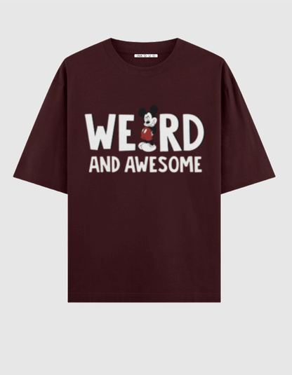WEARD & AWESOME OVERSIZED T-SHIRT