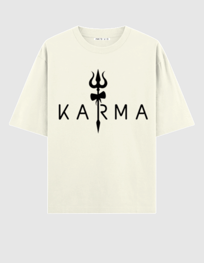 KARMA OVERSIZED T-SHIRT