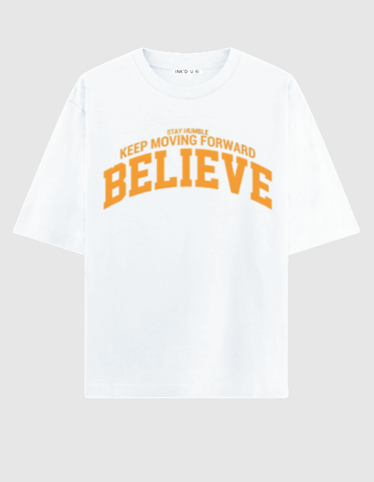 BELIEVE OVERSIZED T-SHIRT