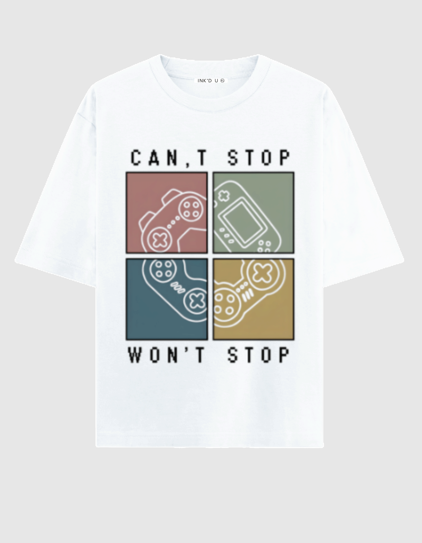 GAME ON OVERSIZED T-SHIRT