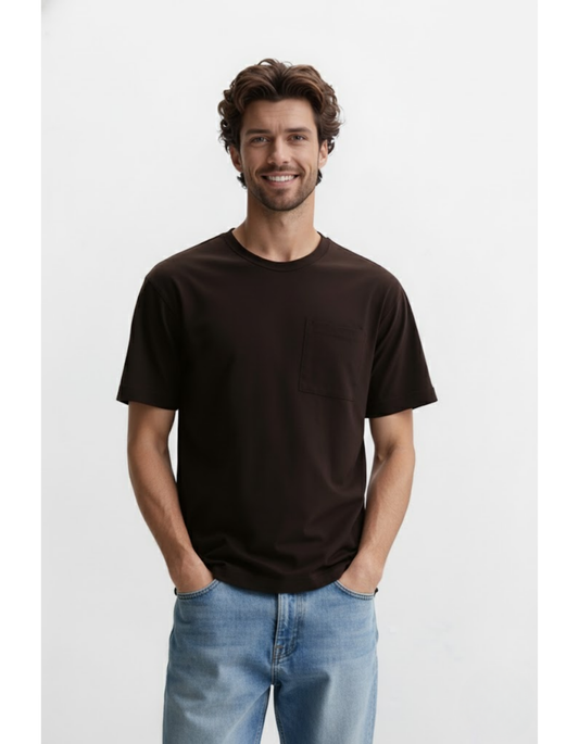 COFFEE BROWN CLASSIC T-SHIRT
