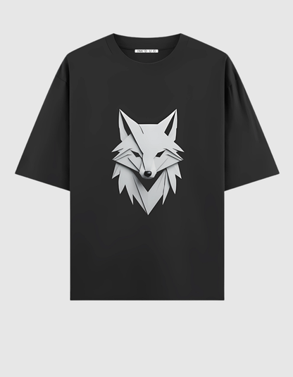 WHITE WOLF OVERSIZED T-SHIRT