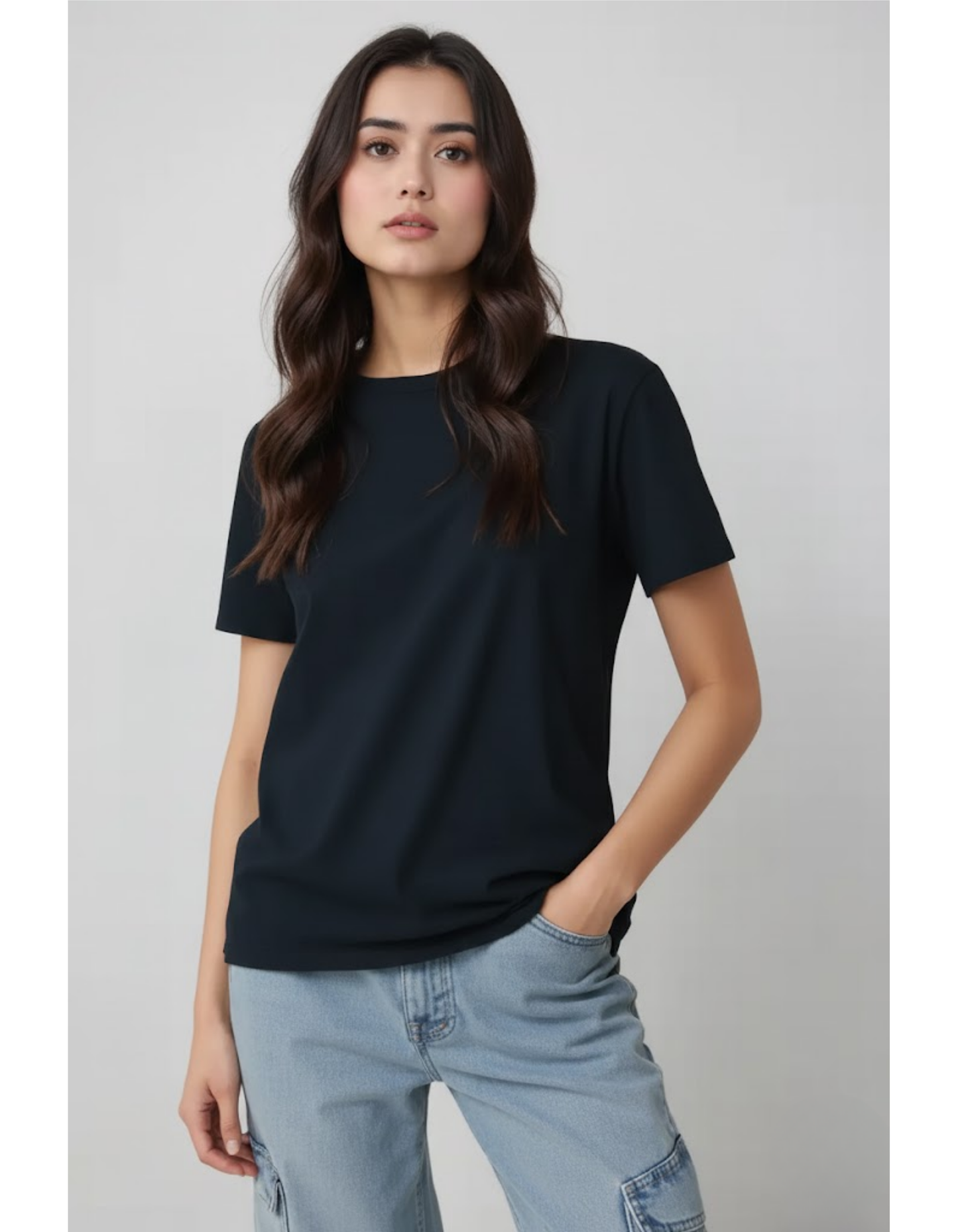 NAVY BLUE CLASSIC T-SHIRT