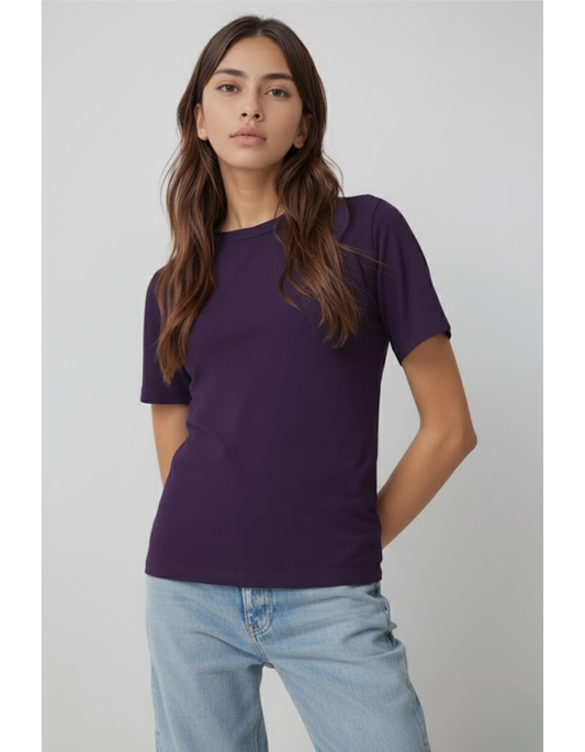 PURPLE CLASSIC T-SHIRT