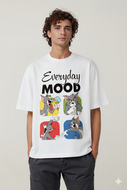 EVERYDAY MOOD OVERSIZED T-SHIRT