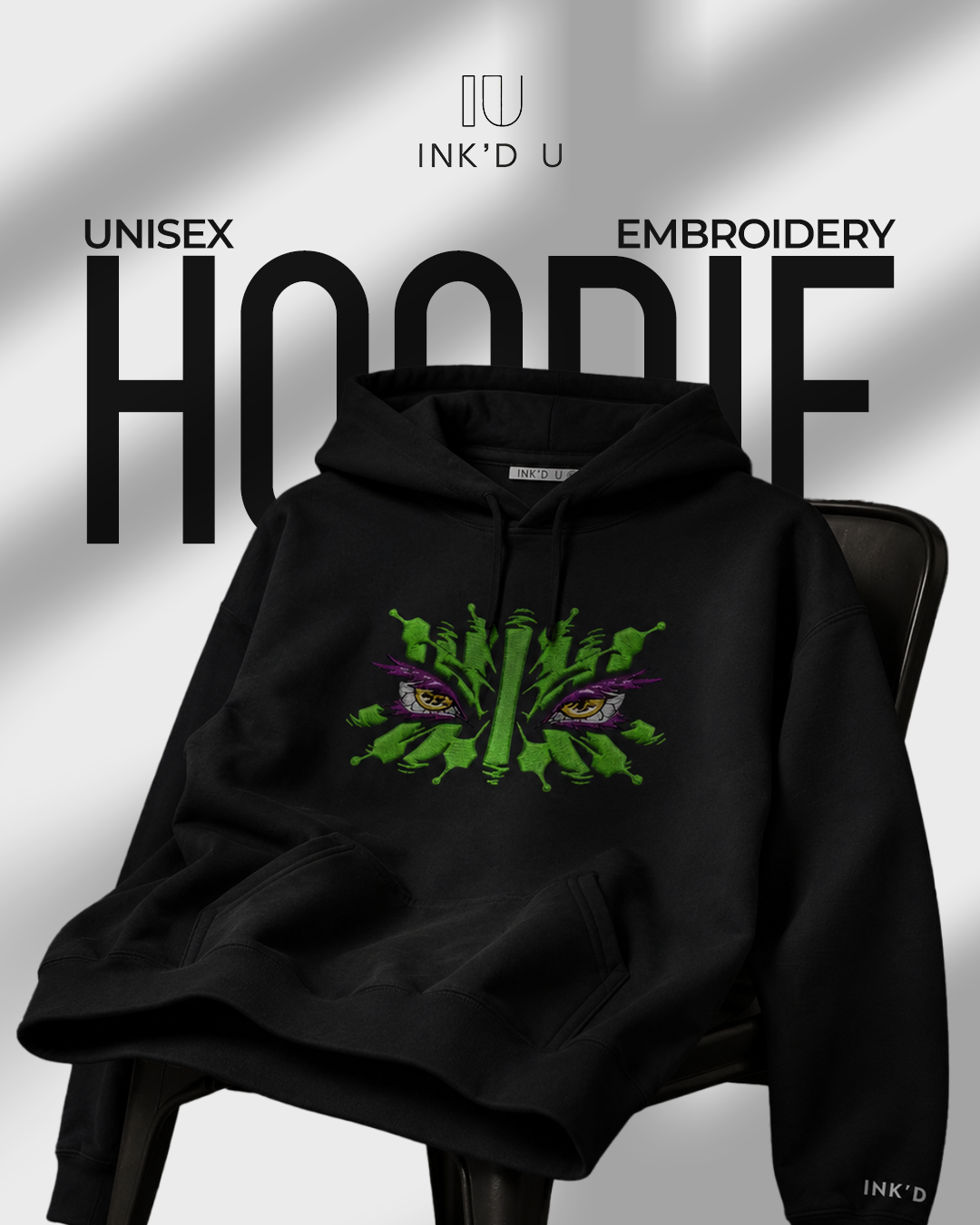 Unisex Embroidery Hoodies