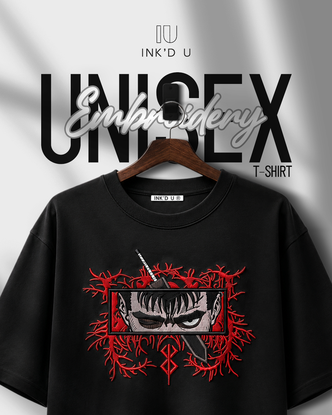 Unisex Embroidery T-shirts