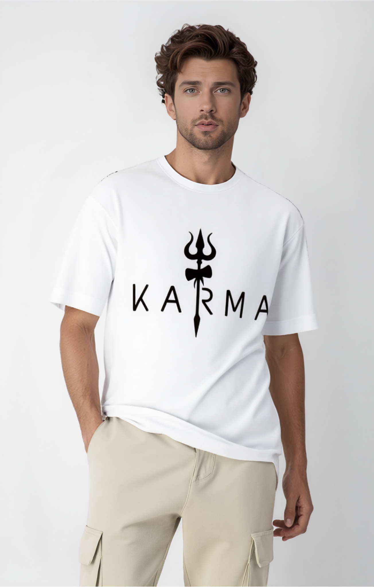 KARMA OVERSIZED T-SHIRT